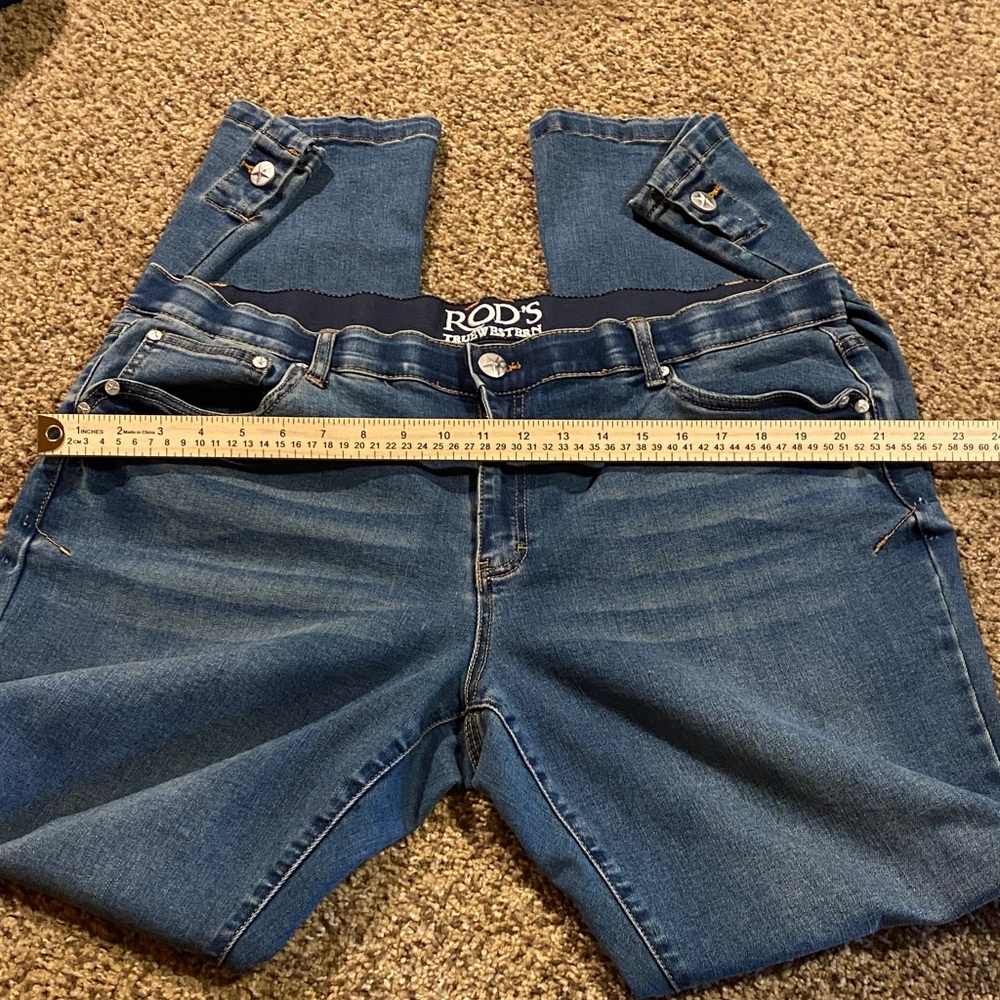 Rod’s True Western  Size 17/18 x36 Blue Jeans - Picture 8 of 10